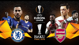 Chung kết Europa League, Chelsea – Arsenal: Eden Hazard đua tài Lacazette (Mới cập nhật)