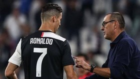 Ronaldo và HLV Sarri
