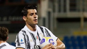 Alvaro Morata đã tìm thấy bàn thắng đầu tay ở Juventus