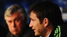 Frank Lampard và ông thầy cũ Carlo Ancelotti