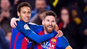 Neymar va Messi khi còn chơi cùng nhau ở Barcelona