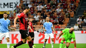 Ibrahimovic ghi bàn giúp Milan đánh bại Lazio