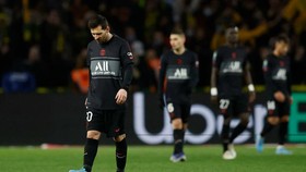 Messi thất vọng khi PSG thua đậm Nantes ở vòng 25
