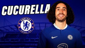 Chelsea giới thiệu Cucurella trên website của mình
