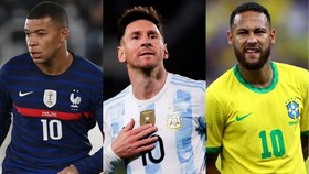 Kylian Mbappe, Lionel Messi và Neymar