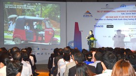 Toàn cảnh phiên khai mạc Hội nghị quốc tế về giao thông khu vực Đông Á lần thứ 12 tại TPHCM.