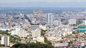  Một góc thành phố Hải Phòng, một trong 7 tỉnh, thành phố của Vùng Kinh tế trọng điểm Bắc Bộ. (Ảnh: An Đăng/TTXVN)