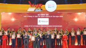 Phương Trang lọt Top 5 DN vận tải và logistics uy tín