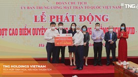 TNG Holdings Vietnam và MSB ủng hộ 10 tỷ đồng cho phòng, chống dịch Covid -19