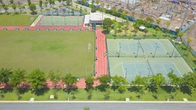 Cụm thể thao ngoài trời thuộc trung tâm thể thao đa năng Aqua Sport Complex được đưa vào sử dụng vào đầu năm 2020