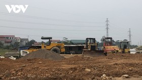 Thi công một dự án tái định cư phục vụ dự án Khu liên hiệp xử lý rác thải Sóc Sơn.