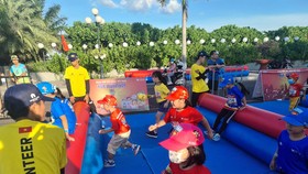 Các giải chạy Kun luôn thu hút sự tham gia của hàng nghìn trẻ em và phụ huynh