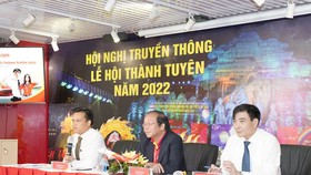 Hội nghị giới thiệu chuỗi hoạt động Lễ hội Thành Tuyên 2022 với nhiều chương trình lễ hội độc đáo, hấp dẫn. 