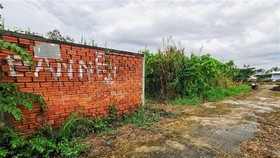Một thửa đất nông nghiệp được phân lô bán nền ở quận Ninh Kiều, Cần Thơ. (Ảnh minh họa: Thanh Liêm/TTXVN)