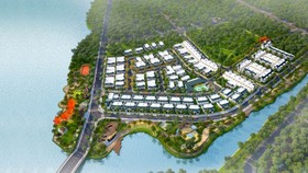 Senturia Vườn Lài với địa thế 2 mặt giáp sông hiếm có, được quy hoạch thiết kế như một khu resort 5 sao.