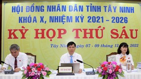 Các đại biểu tham dự kỳ họp HĐND tỉnh Tây Ninh khoá X
