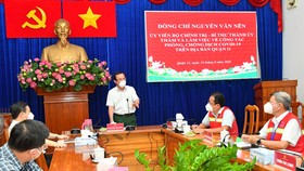 Bí thư Thành ủy TPHCM Nguyễn Văn Nên: Nhân rộng mô hình chăm sóc F0 ở cộng đồng