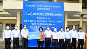 Gần 550 triệu đồng ủng hộ Quỹ “Vì biển đảo quê hương – Vì tuyến đầu Tổ quốc”