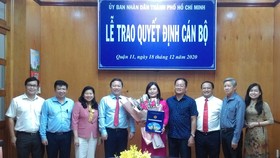 Bà Trần Thị Bích Trâm giữ chức vụ Phó Chủ tịch UBND quận 11