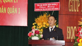 Điều động Chánh án TAND quận 1 Nguyễn Thành Vinh làm Chánh án TAND TP Thủ Đức