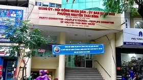 Trụ sở UBND phường Nguyễn Thái Bình.