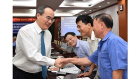 Bí thư Thành ủy TPHCM Nguyễn Thiện Nhân họp mặt cán bộ cao cấp nghỉ hưu