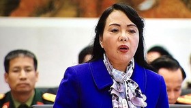 Bộ trưởng Bộ Y tế Nguyễn Thị Kim Tiến là người được nhiều đoàn ĐBQH muốn chất vấn