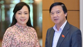 Bà Nguyễn Thị Kim Tiến và ông Nguyễn Khắc Định  ​