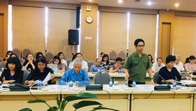 Chủ tịch VCCI Vũ Tiến Lộc phát biểu tại buổi giám sát