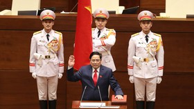 Tân Thủ tướng Chính phủ Phạm Minh Chính. Ảnh: QUANG PHÚC. 
