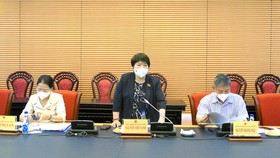 Chủ nhiệm Ủy ban Xã hội Nguyễn Thúy Anh chủ trì phiên họp