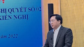 Thứ trưởng Bộ KH-ĐT Trần Duy Đông phát biểu khai mạc hội nghị