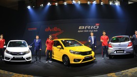  Honda Brio mới ra mắt ở Việt Nam với giá 418 triệu đồng. 