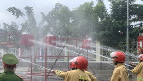 28 đội tham dự PCCC ở huyện Hóc Môn