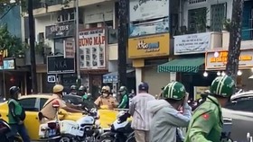 Hình ảnh vụ việc cắt từ clip