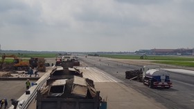 Đẩy nhanh tiến độ cải tạo sân bay Nội Bài