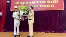 Thượng tá Phạm Việt Công, Phó Cục trưởng Cục CSGT được bổ nhiệm giữ chức  Phó Chánh Văn phòng Ủy ban ATGT Quốc gia