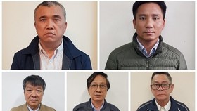 Một số bị can trong vụ án đường cao tốc Đà Nẵng - Quảng Ngãi 