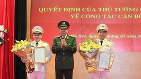 Bộ Công an có 2 tân Thứ trưởng