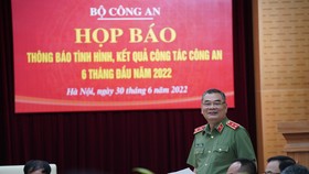Trung tướng Tô Ân Xô: Thời gian qua đã kiềm chế gia tăng tội phạm