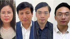 Các bị can trong vụ án tại Cục Lãnh sự