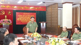 Bộ Công an công bố quyết định xác minh tài sản, thu nhập của 14 cán bộ