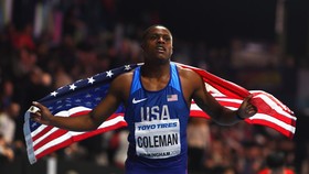 Christian Coleman đăng quang ở Birmingham