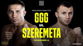 Golovkin sẽ đấu Szeremeta vào ngày 18-12