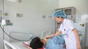 Ông Chang Chia Ming đang được chăm sóc, điều trị tại bệnh viện