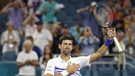 Novak Djokovic sau trận thắng Federico Delbonis