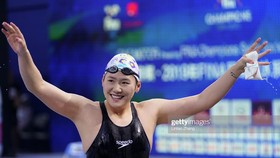 Niềm vui của Ye Shiwen sau khi giành HCB