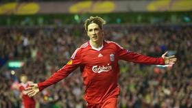 Torres khi còn tung hoành trong màu áo Liverpool