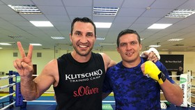 Klitschko "em" luyện quyền với Usyk