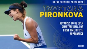 Pironkova lọt vào tứ kết US Open 2020